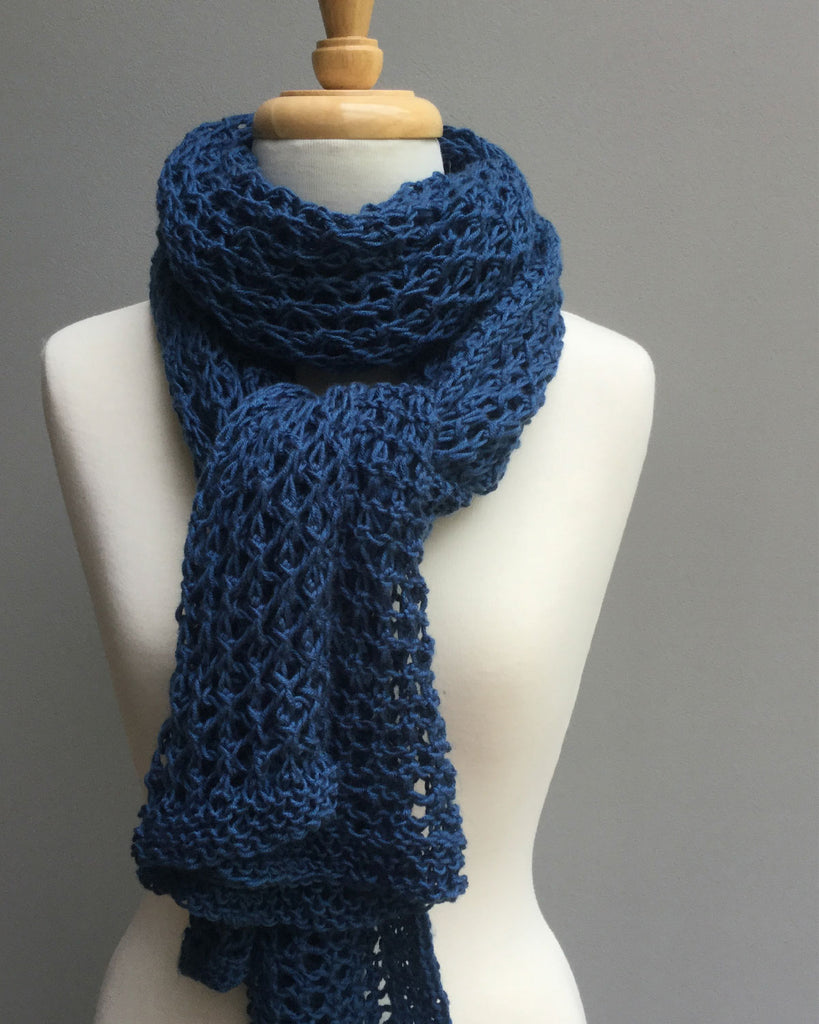 FREE Knitting Pattern Download - Mon Amour Scarf or Wrap – Woolworx